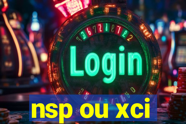 nsp ou xci