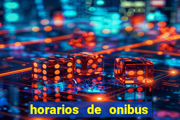 horarios de onibus cassino cidade nova