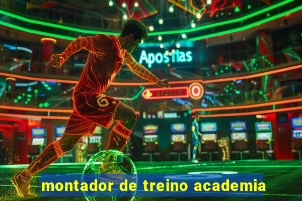 montador de treino academia