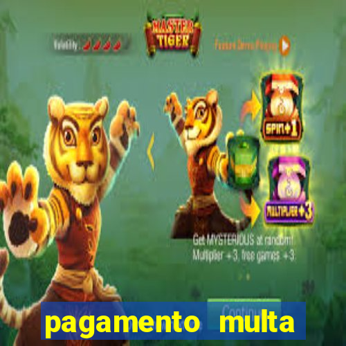 pagamento multa detran mg