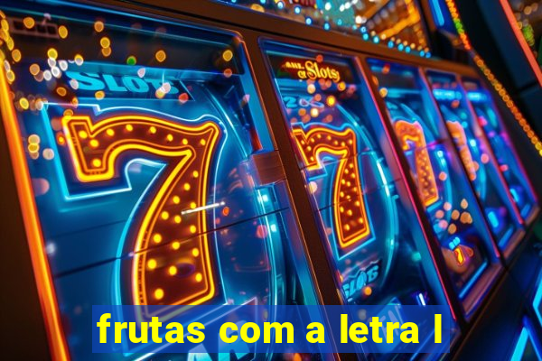 frutas com a letra l