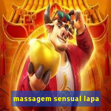 massagem sensual lapa