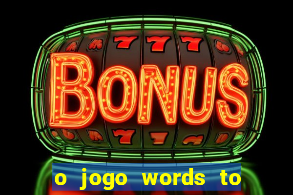 o jogo words to win paga mesmo