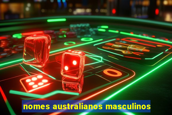 nomes australianos masculinos