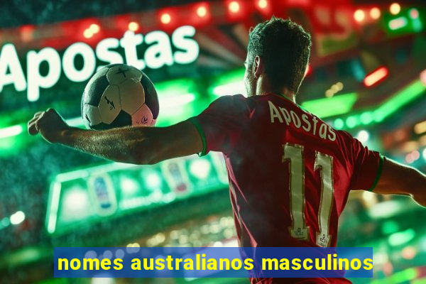 nomes australianos masculinos