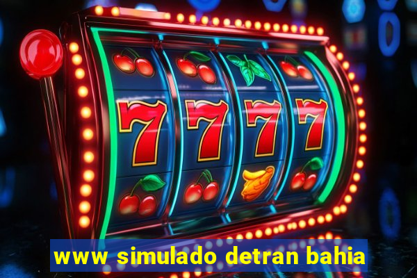 www simulado detran bahia
