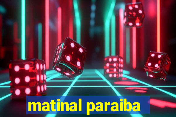 matinal paraiba