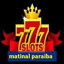 matinal paraiba