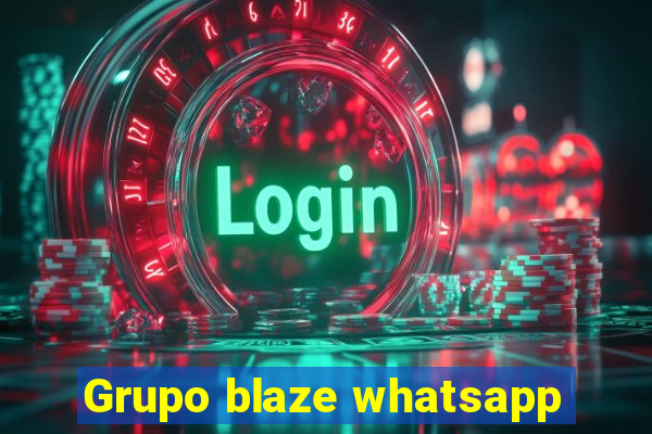 Grupo blaze whatsapp