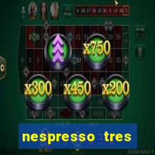nespresso tres luzes piscando