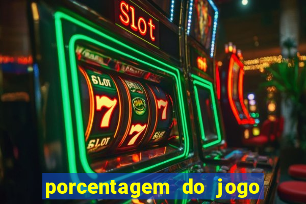 porcentagem do jogo fortune tiger
