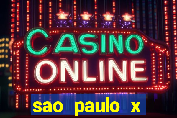 sao paulo x palmeiras palpite