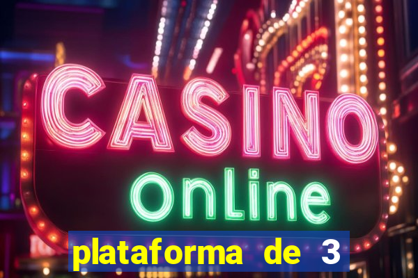 plataforma de 3 reais link