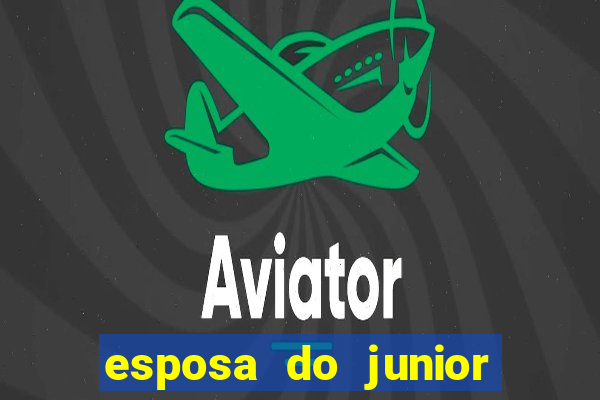 esposa do junior ex jogador do flamengo