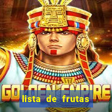 lista de frutas nativas do brasil