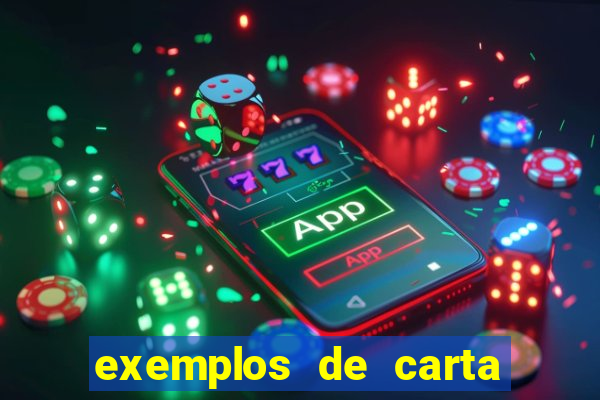 exemplos de carta do leitor