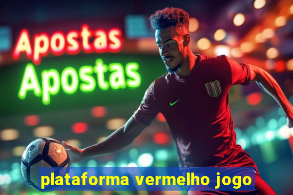 plataforma vermelho jogo