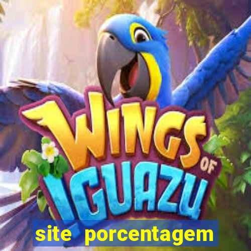 site porcentagem slots pg