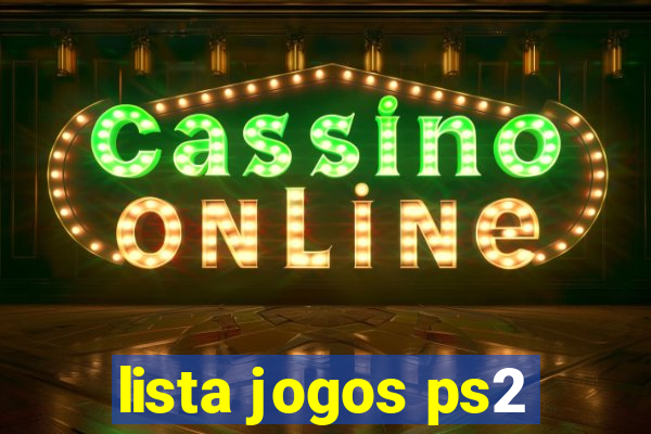 lista jogos ps2