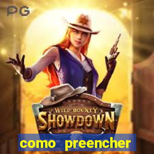 como preencher recibo de pagamento