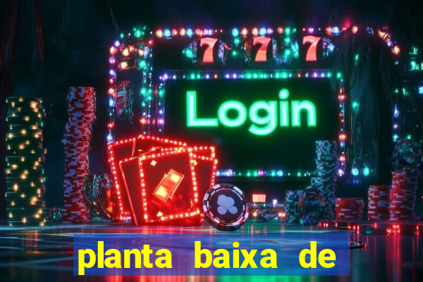 planta baixa de campo de futebol society