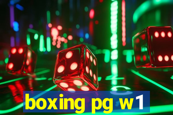 boxing pg w1