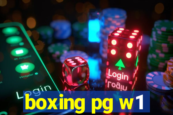 boxing pg w1