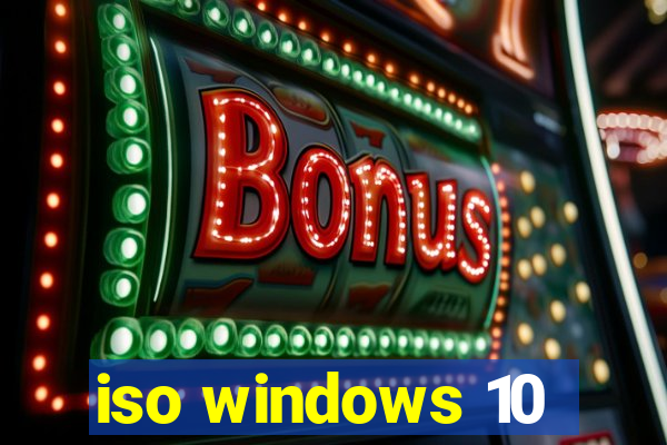 iso windows 10