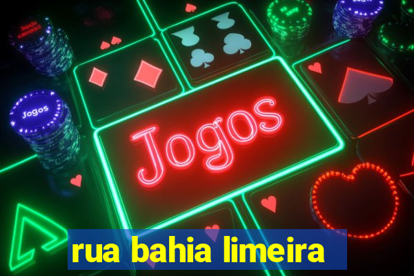 rua bahia limeira