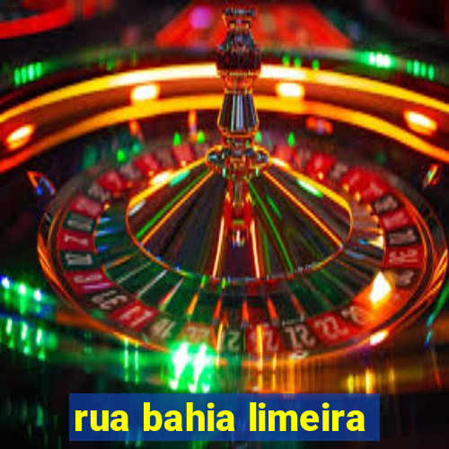 rua bahia limeira