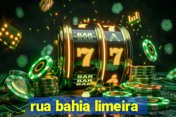 rua bahia limeira