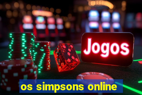 os simpsons online