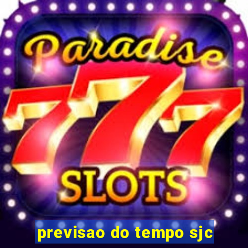 previsao do tempo sjc