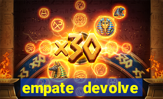 empate devolve aposta como funciona