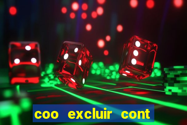 coo excluir cont f12 bet