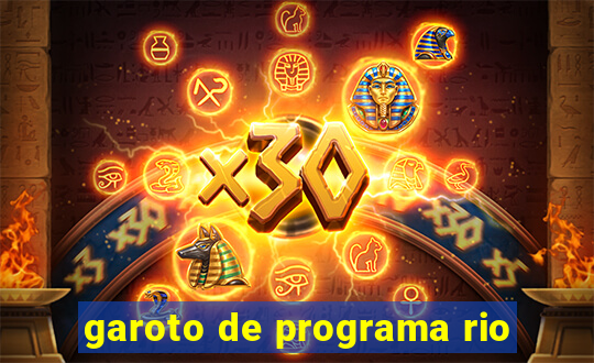 garoto de programa rio