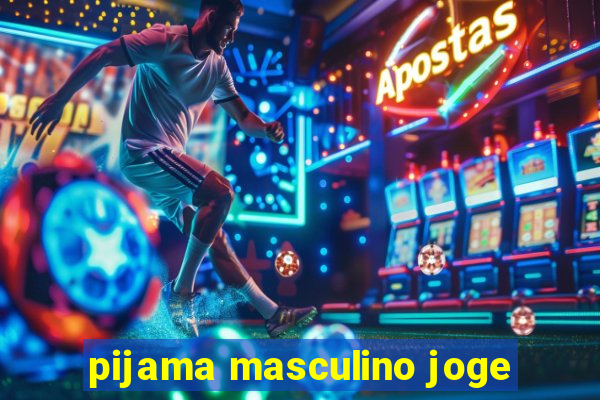 pijama masculino joge