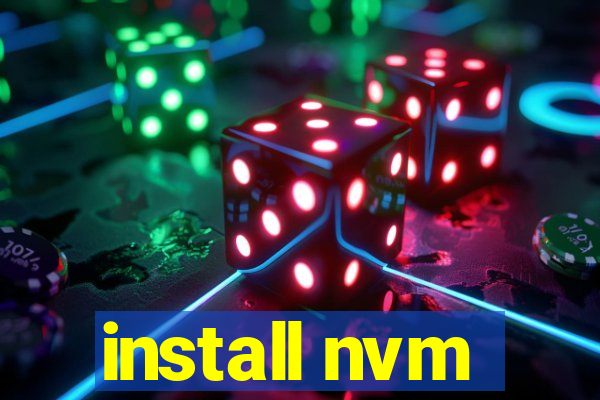 install nvm