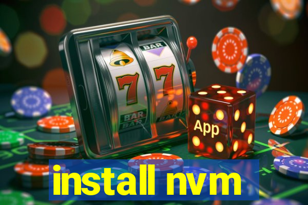 install nvm