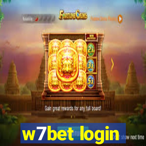 w7bet login