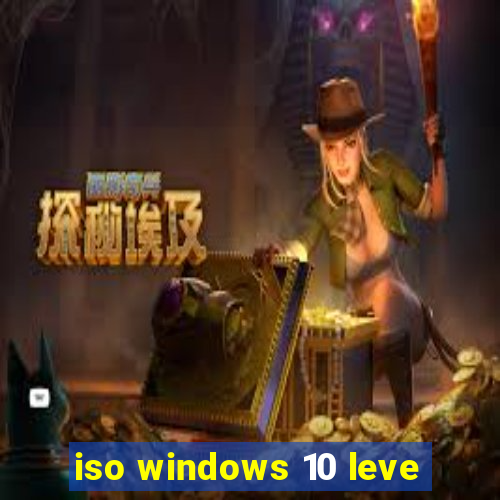 iso windows 10 leve