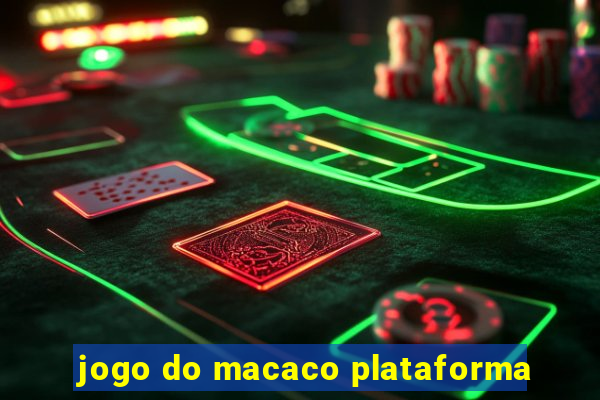 jogo do macaco plataforma