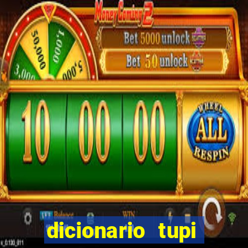 dicionario tupi guarani on line