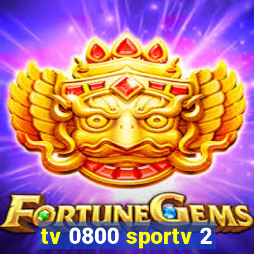 tv 0800 sportv 2