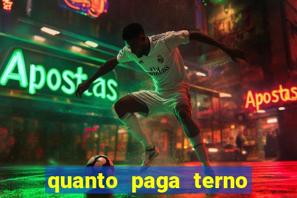 quanto paga terno da loteria federal