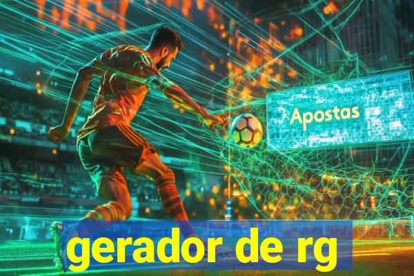 gerador de rg