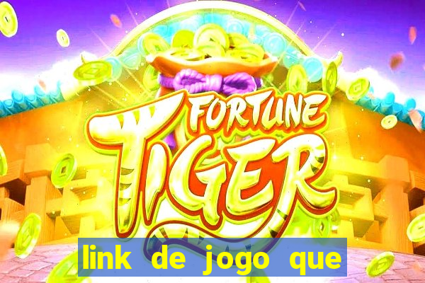 link de jogo que ganha dinheiro sem depositar