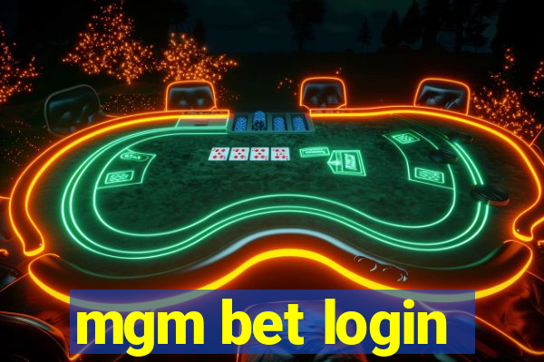 mgm bet login