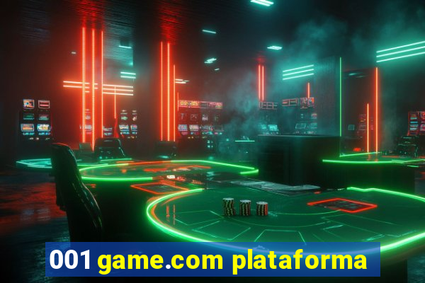 001 game.com plataforma