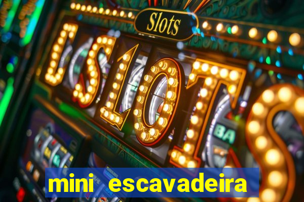 mini escavadeira aluguel rj